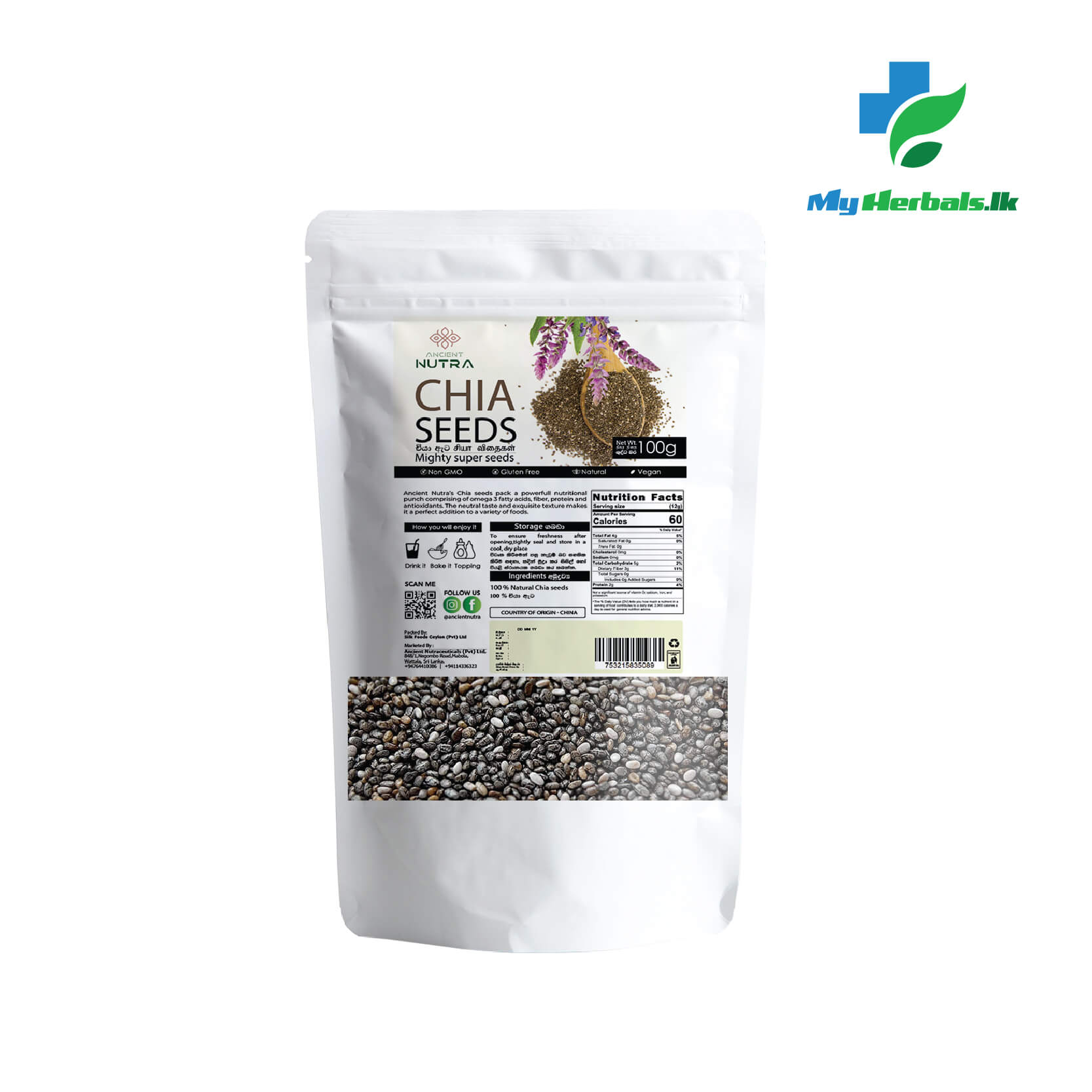 Chia-Seeds Chia Seeds 100g - Image 1